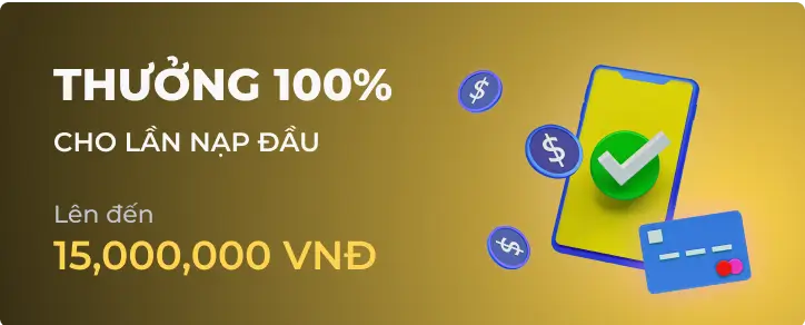 Thưởng 100% cho thành viên mới tại 88bet